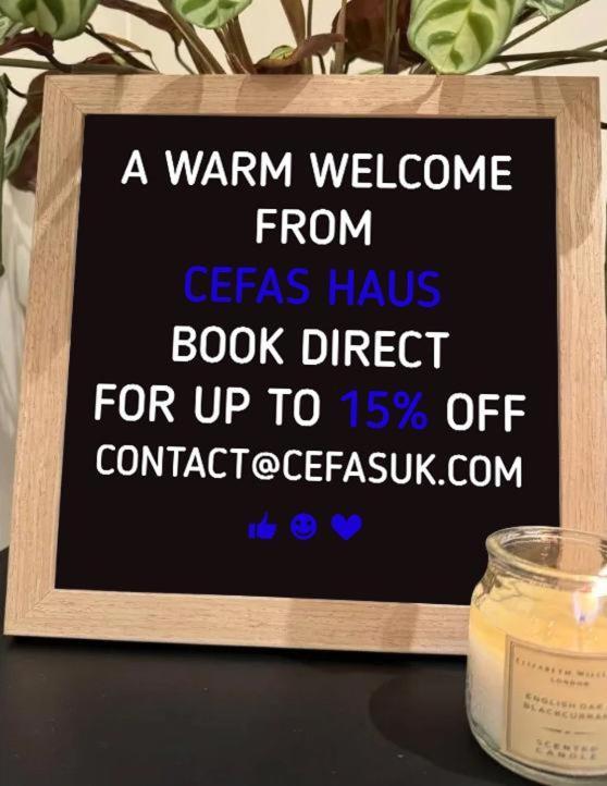 Cefas Apartments Manchester - Free Parking - City Centre Экстерьер фото